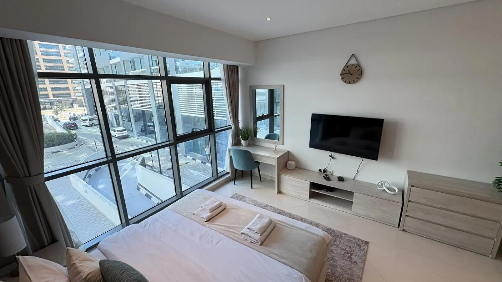 Apartmán Seven Palm Studio A Sophisticated Retreat In The Heart Of Palm Jumeirah Dubaj Spojené arabské emiráty